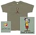 Grateful Dead 'Dead Is Better' cactus green Peace Skeleton t-shirt
