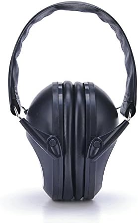 TekAnt Safety Ear Muffs Noise Buster Noise Canceling Earmuff, NRR 22 dB, One Size Fits Most, Hearing Protection, Comfortable Soft Foam Ear Cups, Black