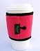 Allie Walker Designs Hip GripTM Pink Fleece Sport Cup Sleeve