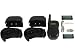 4 in 1 Dog Romote Training collar with LCD display for 2 medium/large dogs