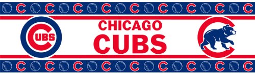 MLB Chicago Cubs Self Stick Wall Border