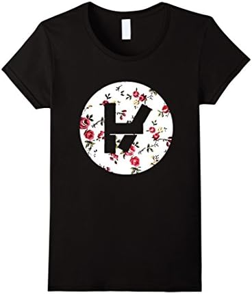 Women's Twenty_One Floral TShirt Medium Black