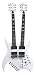 B.C. Rich Bich B612PWHC Bich Doubleneck 12-String Electric Guitar, Pearl White