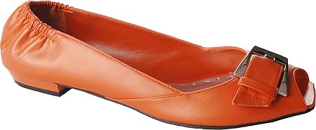 BCBGirls Women's Piper Peep Toe Flat