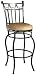 Kitchen & Housewares : Hillsdale 4356-824 Camelot II Swivel Counter Stool