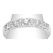 14K White Gold Diamond Band - 0.75 Ct.