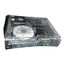 XBOX 360 GHOST CASE - CRYSTAL CLEAR/HDMI/BLUE LIGHTS