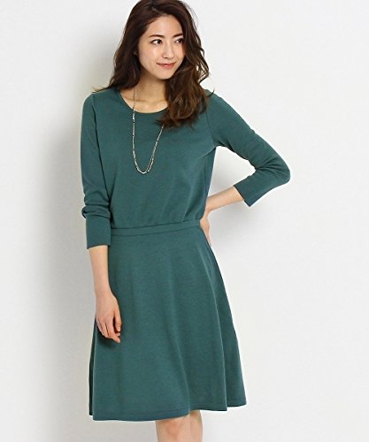 (クード シャンス) COUP DE CHANCE ウール混切り替えニットワンピース 18759826