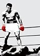 Muhammad Ali (Red Gloves, Huge) Sports Poster Print - 39x55