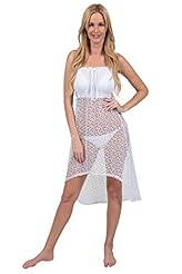 Sexy Strapless Summer Polyester/Rayon Shirred Mesh High-Low-Hem  Dress