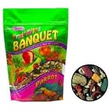 Brown S F. M. Sons Parrot Fruit Bites Banquet 2 Pounds - 51350 by BROWN S F. M. SONS