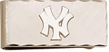 New York Yankees Gold Plated Brass Money Clip