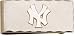 New York Yankees Gold Plated Brass Money Clip