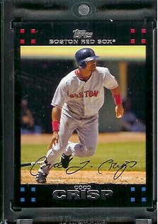 2007 Topps Limited Edition Mike Lowell Boston Red Sox Baseball Card #BOS11 - Mint Condition - In Protective Display Case!