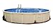 Embassy Pool 4-2400 PARA100 Above Ground Swimming Pool, 24-Feet by 52-Inch, Creamy Tan