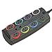 SmartSockets Prem Color-Coded Adaptr Surge Protctr, 8 Outlets, 8ft Cord