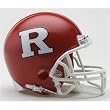 Rutgers Scarlet Knights Miniature Replica NCAA Helmet w/Z2B Mask