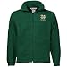 Columbia Notre Dame Fighting Irish Green Flanker Full Zip Jacket