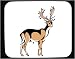 Mouse Pad with animals, fallow-deer, south, america