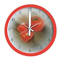 Tomato Wall Clock - Red (12 X 12")