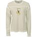 Reebok Pittsburgh Steelers Cream Ladies Classic Logo Waffle Long Sleeve Top