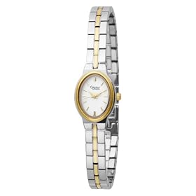 Caravelle by Bulova Ladies 45L43 Bracelet Silver and White Dial Watch