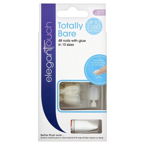 Elegant Touch Total Bare Artificial Nails Short Square
