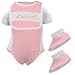 Chicago Cubs Baby Nike Pink Onesie Bib and Booties - Size 6-9 Months