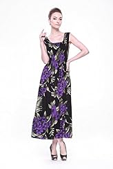 Girls Rayon Tank Floral Print Flowy Party Dress/Maxi Dress 