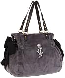 Juicy Couture Women's High Drama-Iconic Velour Shoulder Bag