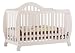 Stork Craft Monza I Fixed Side Convertible Crib, White