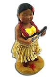 MINI DASHBOARD DOLL SISTA W/ UKULELE - HAWAIIAN GIFTS