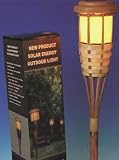 Outdoor Living : Solar Bamboo Garden Lantern