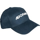 Adorama Photographer's Cap, Blue Cotton Twill Baseball Cap with Logo.