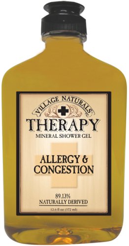 Village Naturals Therapy Allergy & Congestion Mineral Shower Gel 12.6 fl oz
