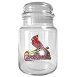 St. Louis Cardinals MLB 31oz Glass Candy Jar - Primary Logo by Great American Products