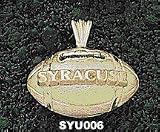 Syracuse Univ Football Charm/Pendant - Stainless Steel or Gold Plated