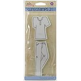 Prima Marketing Julie Nutting Mixed Media School Wear Accessories Cling Rubber Stamps