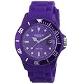 Madison New York Unisex-Armbanduhr Candy Time Analog Silikon lila U4167-01/2