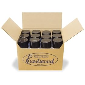 Eastwood Underhood Black SemiGloss Aerosol 12 Cans/Case