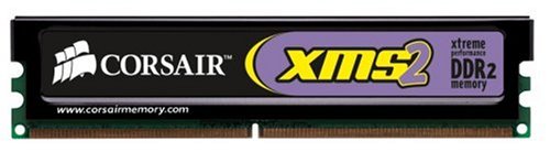 Corsair XMS2 2 GB (2 X 1 GB 240-pin DDR2 800Mhz Dual Channel Memory Kit