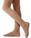 Danskin Women's Ultrasoft Microfiber Footed Tight, Light Toast, A