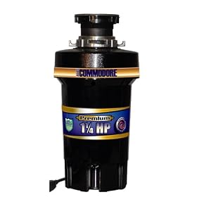 Commodore 11000 Premium 11/4 HP Food Waste Disposer by Joneca