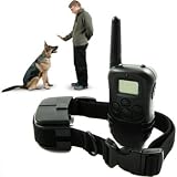 Remote Dog Training Collar 12-19 inch with LED Display 100 levels electric vibration control