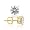 18k Yellow or White Gold 4-Prong Diamond Stud Earrings (F-G, VS2, 1.50 cttw)-Certificate of Authenticity