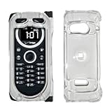 Premium Clear Snap-On Cover Hard Case Cell Phone Protector for Casio G