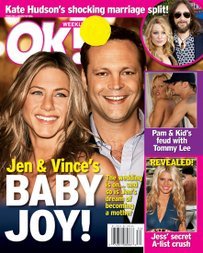 OK Weekly Magazine Jennifer Aniston & Vince Vaughn August 28, 2006 Issue (Hilary Duff, Rebecca Gayheart, Michael Lombardi)
