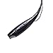ePark Necklace Wireless Bluetooth Headset in Ear Stereo Bluetooth 4.0 Headphone Neckband Black