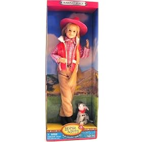 Karina Grace in Pink Western Riding Outfit by Only Hearts Club