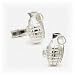 Hand Grenade Cufflinks